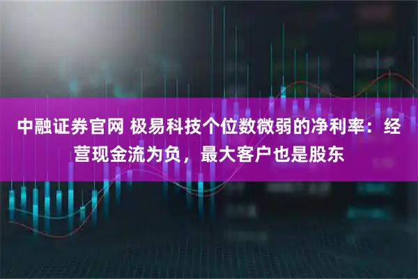 中融证券官网 极易科技个位数微弱的净利率：经营现金流为负，最大客户也是股东
